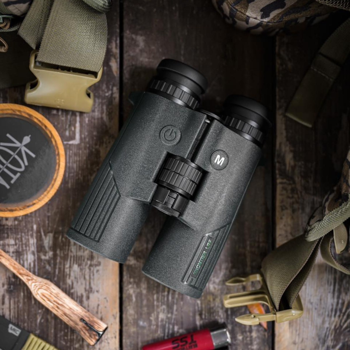 WIN: Hawke Frontier LRF 8x42 1800m Green OLED Laser Rangefinding Binoculars