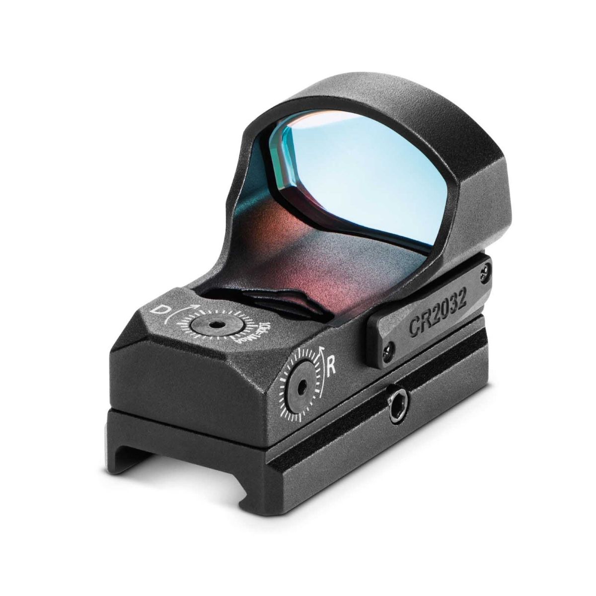 Hawke Reflex Sight - Wide View - 2 Moa Circle Dot -Integral Weaver Picatinny Mount