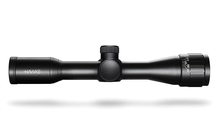 Hawke Vantage 4x32 AO Mil Dot Rifle Scope (Includes FREE set of Dovetail AND Weaver Mounts Worth £30!)