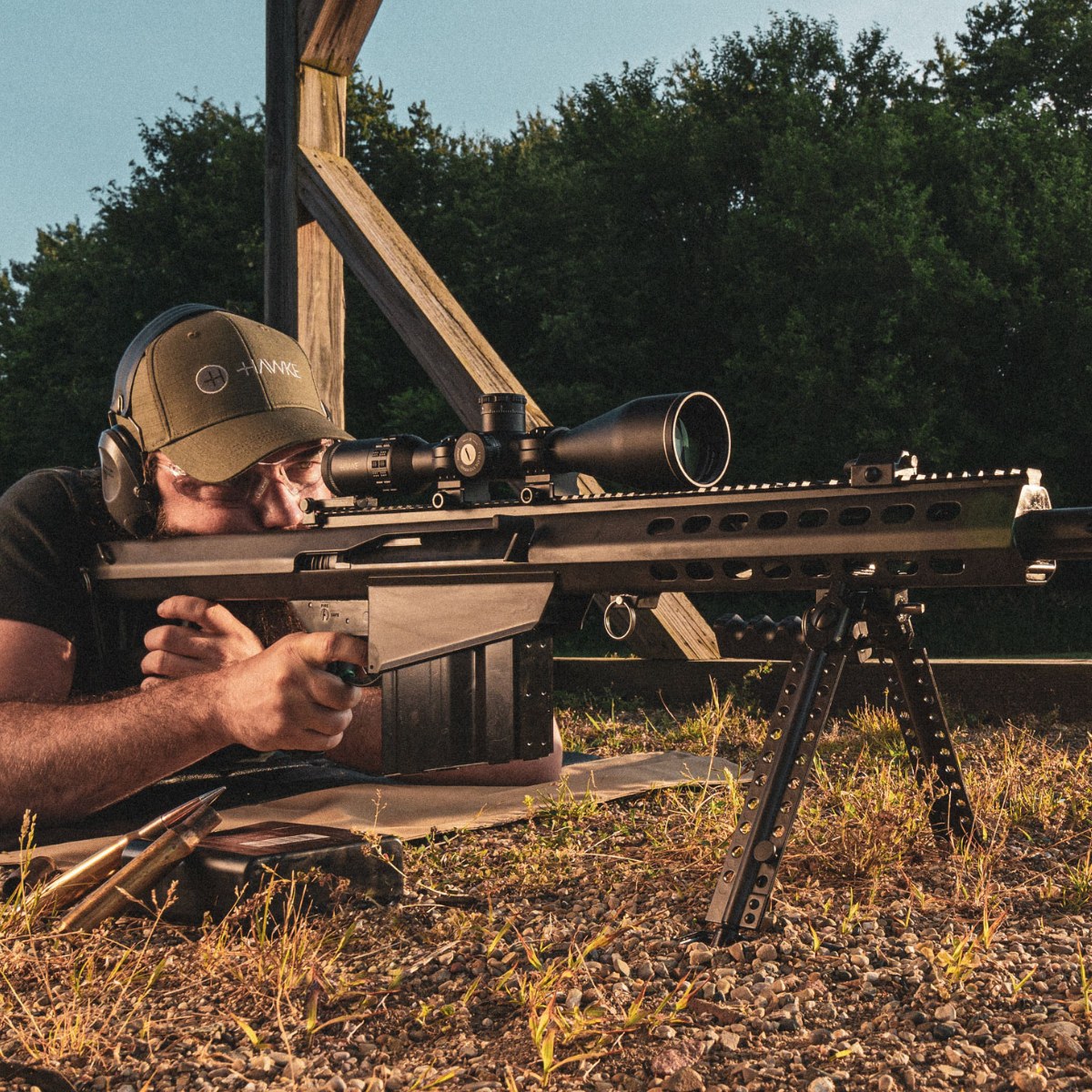 Hawke Sidewinder 30 SF 6.5-20x44 20x Half Mil IR Rifle Scope 