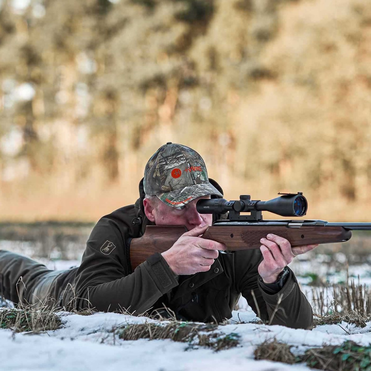 Hawke Vantage 30 WA SF IR 6-24 X 50 SF Rifle Scope WITH FREE OPW TORCH & MOUNT SYSTEM