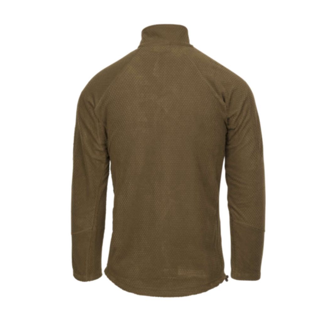 Helikon-Tex ALPHA TACTICAL Jacket - Grid Fleece - Coyote Size: M/Regular