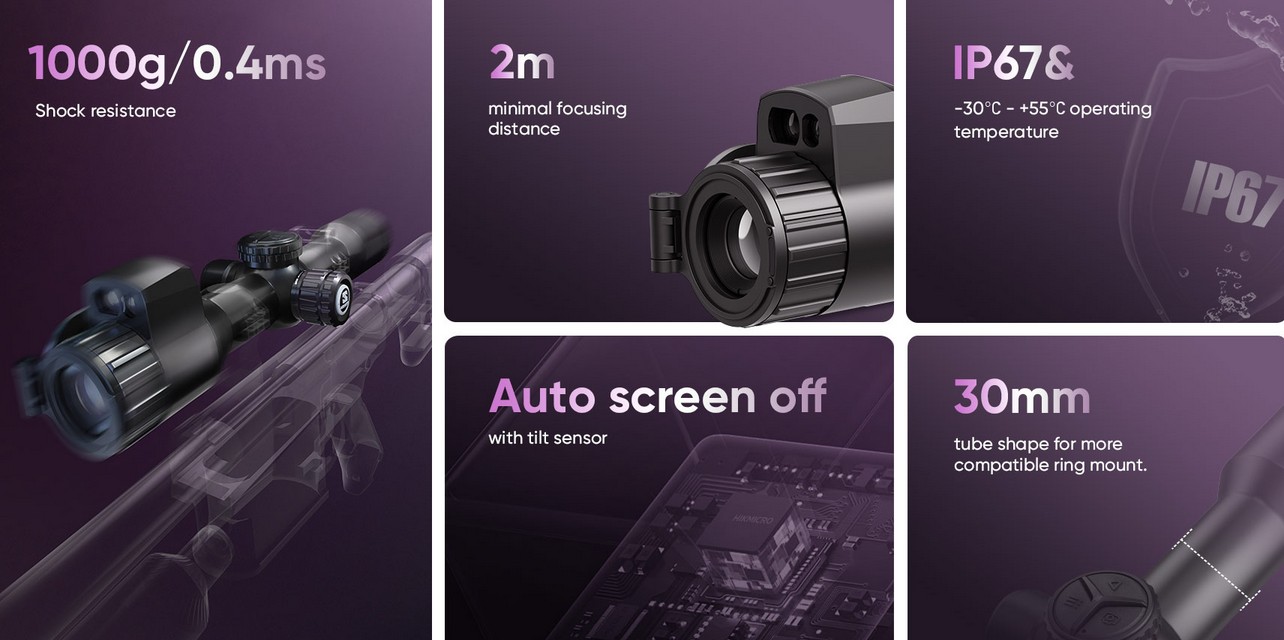WIN A: HIKMICRO Alpex 4K LITE LRF A40EL Digital Day and Night Vision Rifle Scope #1108