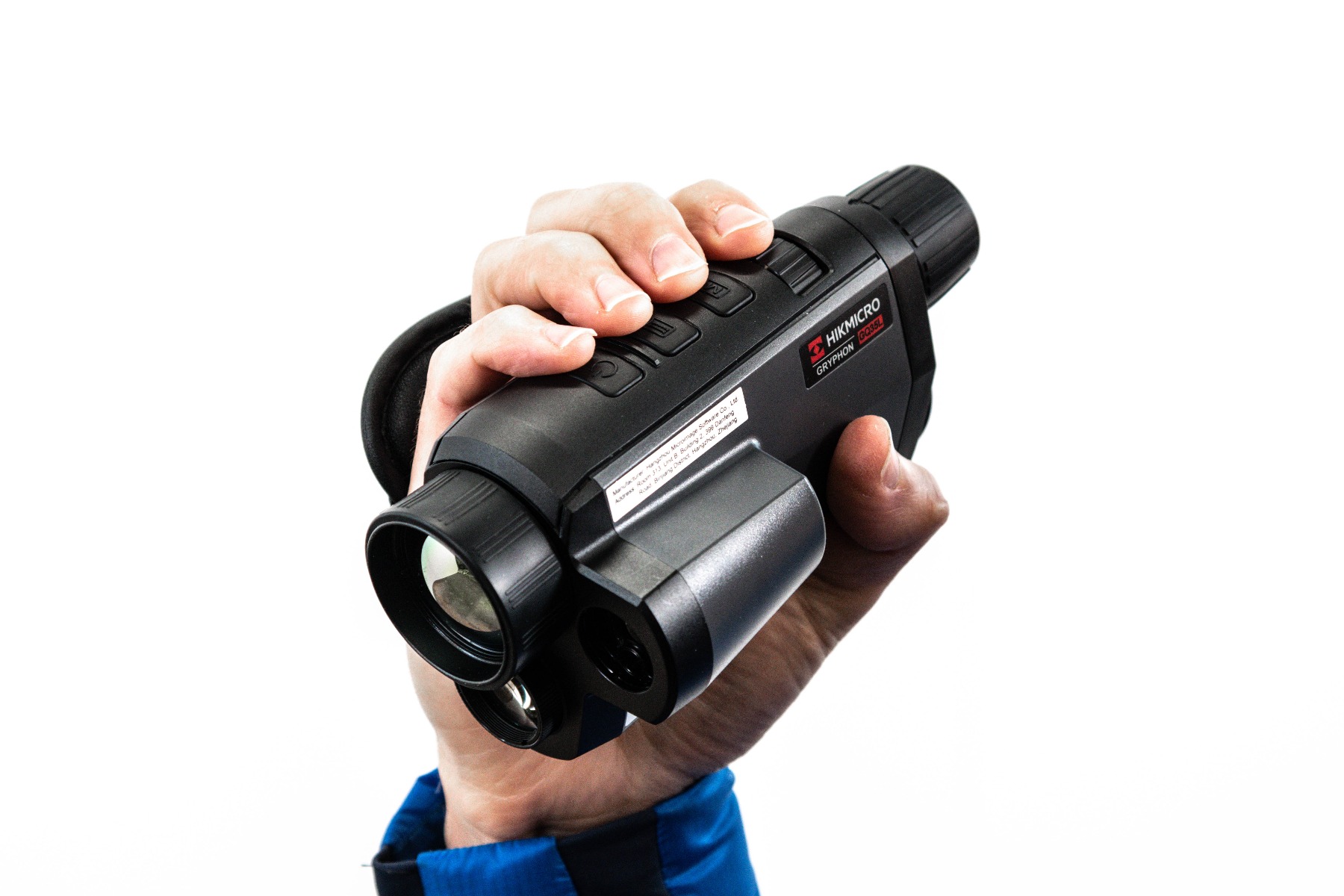 **Factory Refurb** HIKMICRO Gryphon GQ35L 35mm Pro 640x512 12µm LRF Fusion Thermal & Optical Monocular - REFURB-HFR-GQ35L