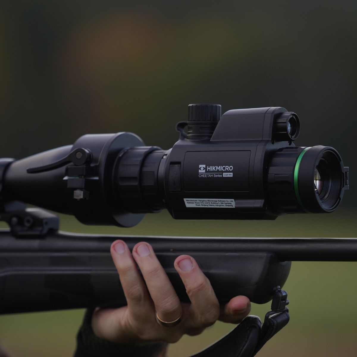 HIKMICRO HM-C32F-R Cheetah Night vision Front Clip-On (w/40mm, 50mm or 60mm Scope Adaptor)