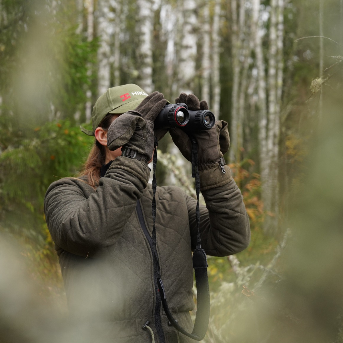 HIKMICRO Habrok Pro 35mm 640x512 20mk Multi-Spectrum Thermal / Digital Binoculars with 1000m LRF