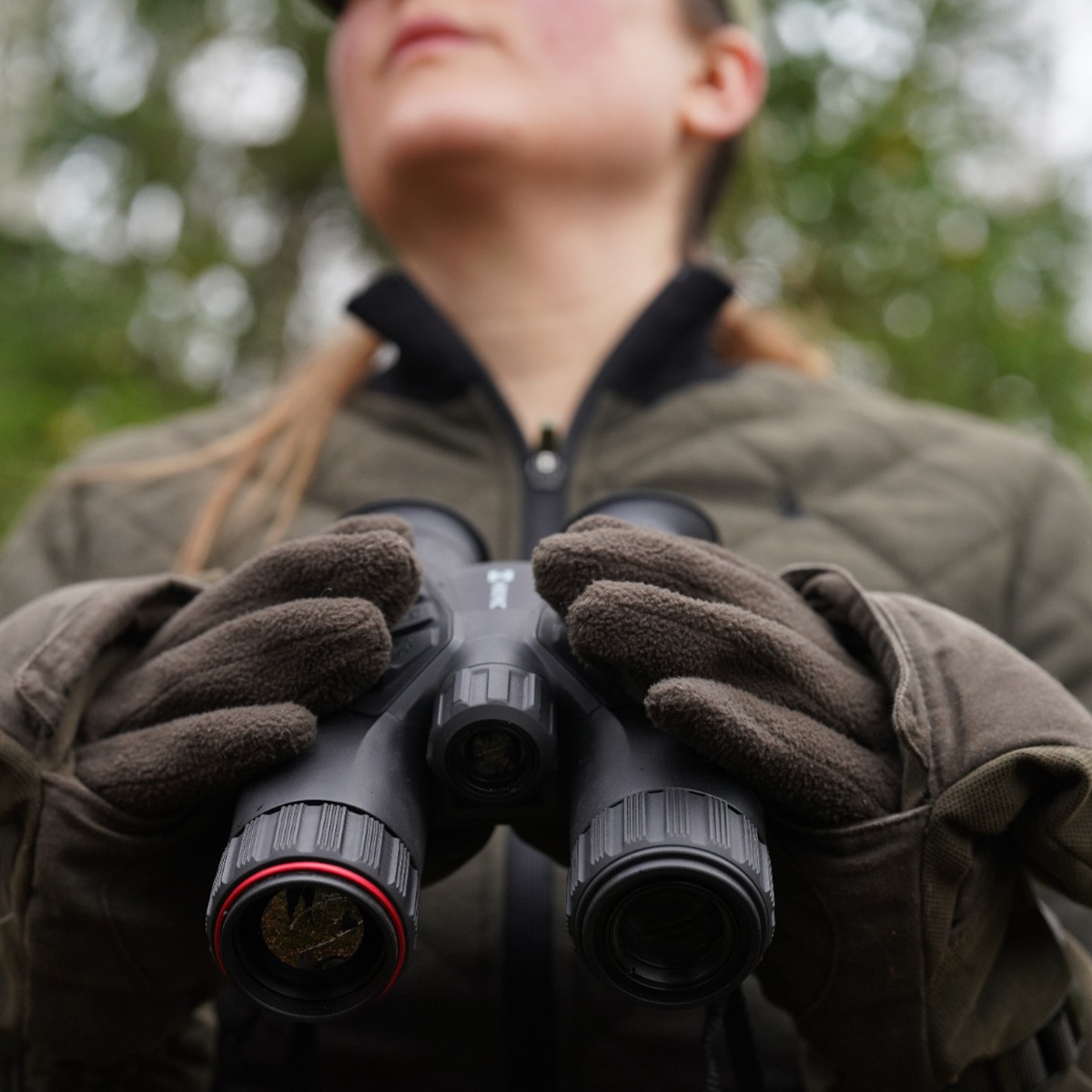 HIKMICRO Habrok Pro 35mm 640x512 20mk Multi-Spectrum Thermal / Digital Binoculars with 1000m LRF