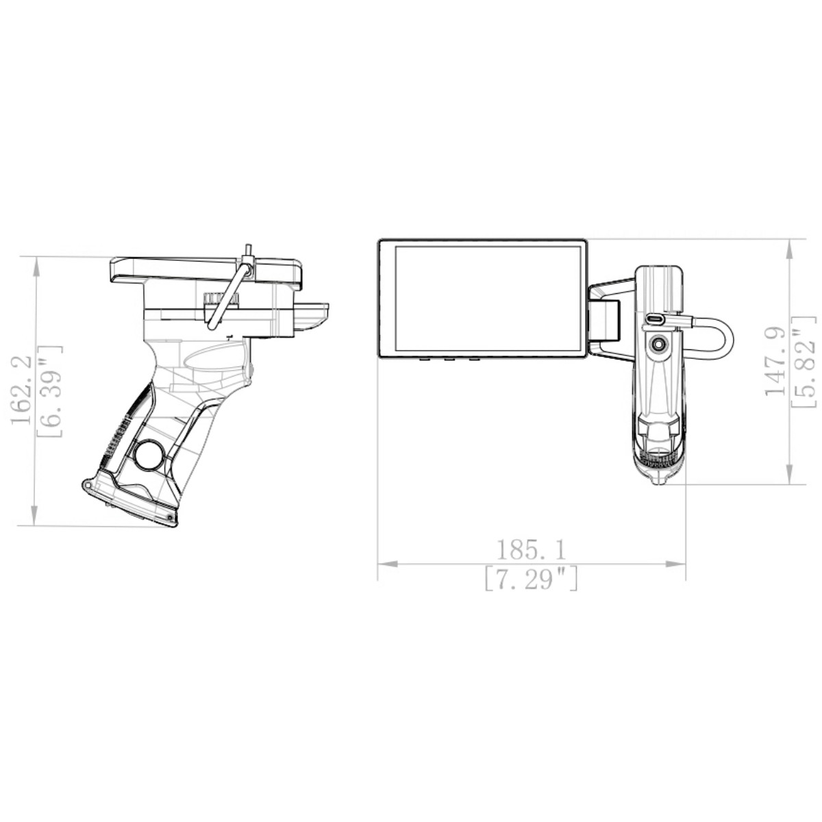 HIKMICRO HS17P Handheld Touchscreen for Thermal Monocular