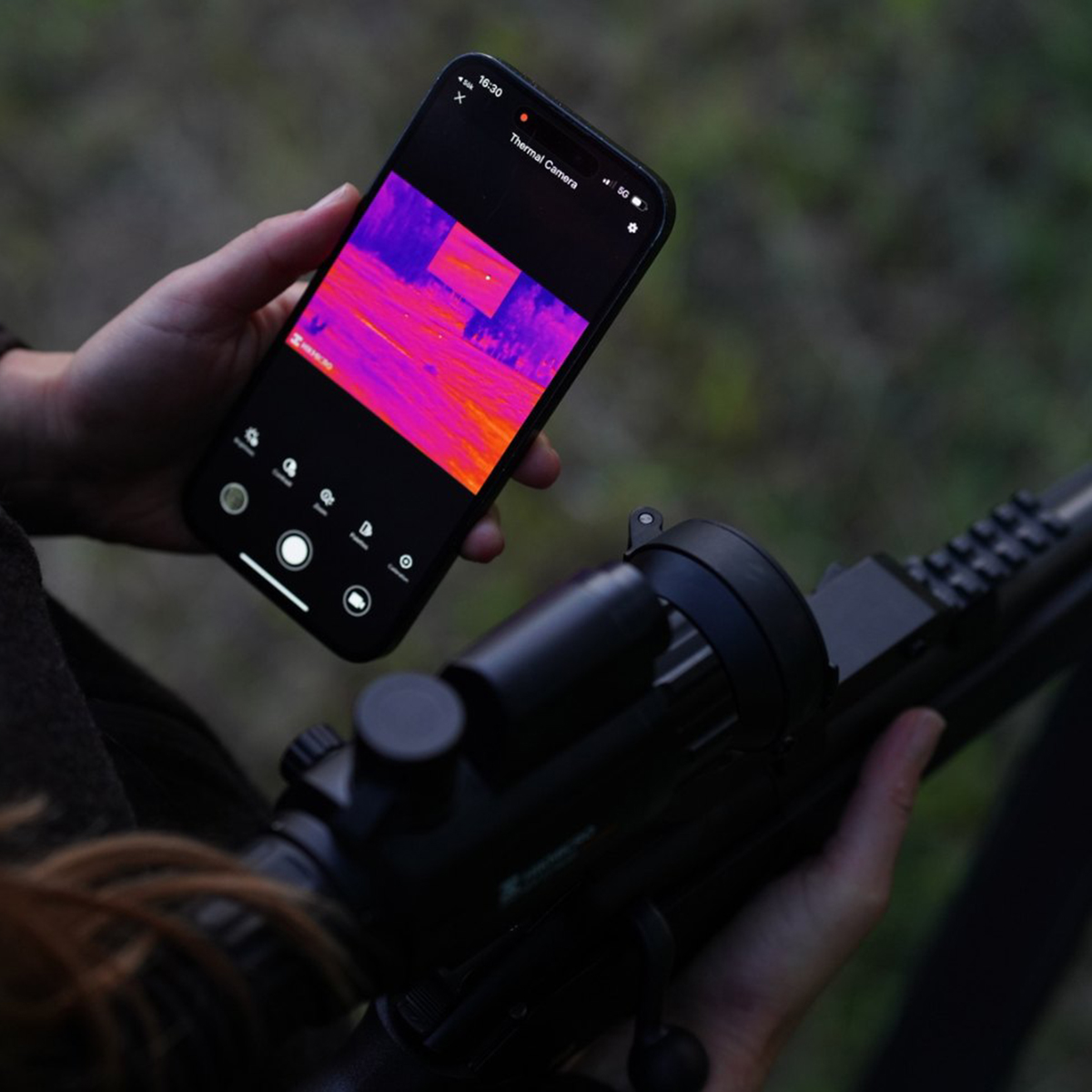 HIKMICRO Panther 2.0 PH50L 50mm LRF 384x288 12µm <20mK Thermal Imaging Rifle Scope