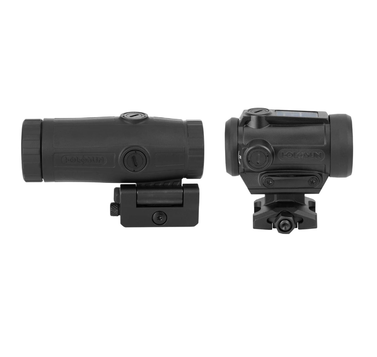 Holosun ARO EVO Advanced Rifle Optic with Red Special Purpose Reticle (SPR) & Solar Failsafe with HM3X 3× Magnifier