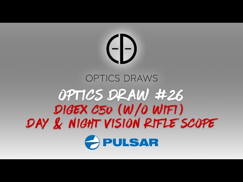 OPTICS DRAW | #26 | WIN A PULSAR DIGEX C50 (w/o WIFI) DAY & NIGHT VISION RIFLE SCOPE!
