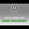 Optics Draws | Optics Draw #27 | Winner Announcement