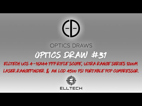 OPTICS DRAW | #31 | WIN AN ELLTECH LASER RANGEFINDER, ELLTECH UCS RIFLE SCOPE & ELLTECH COMPRESSOR!