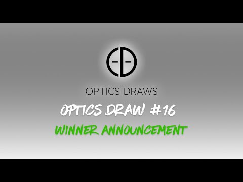 Optics Draws | Optics Draw #16 | Winner Announcement