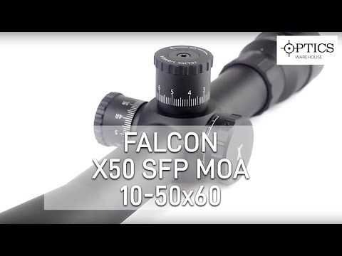 Falcon X50 10-50X60 MOA SFP Rifle Scope - The New Diamond Sportsman?