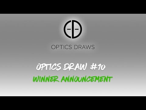 Optics Draws | Optics Draw #10 | Winner Announcement