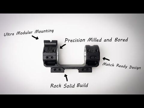 Features and Specifications of the Tactical One Piece Scope Mount