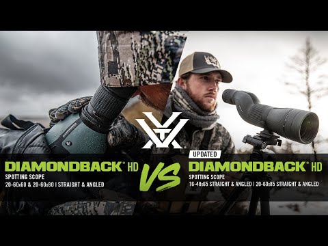 Updated Diamondback® Spotting Scopes vs Previous Models