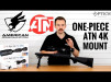 American Defense One-Piece Quick Release Mounting System For ATN 4K - Quickfire Review