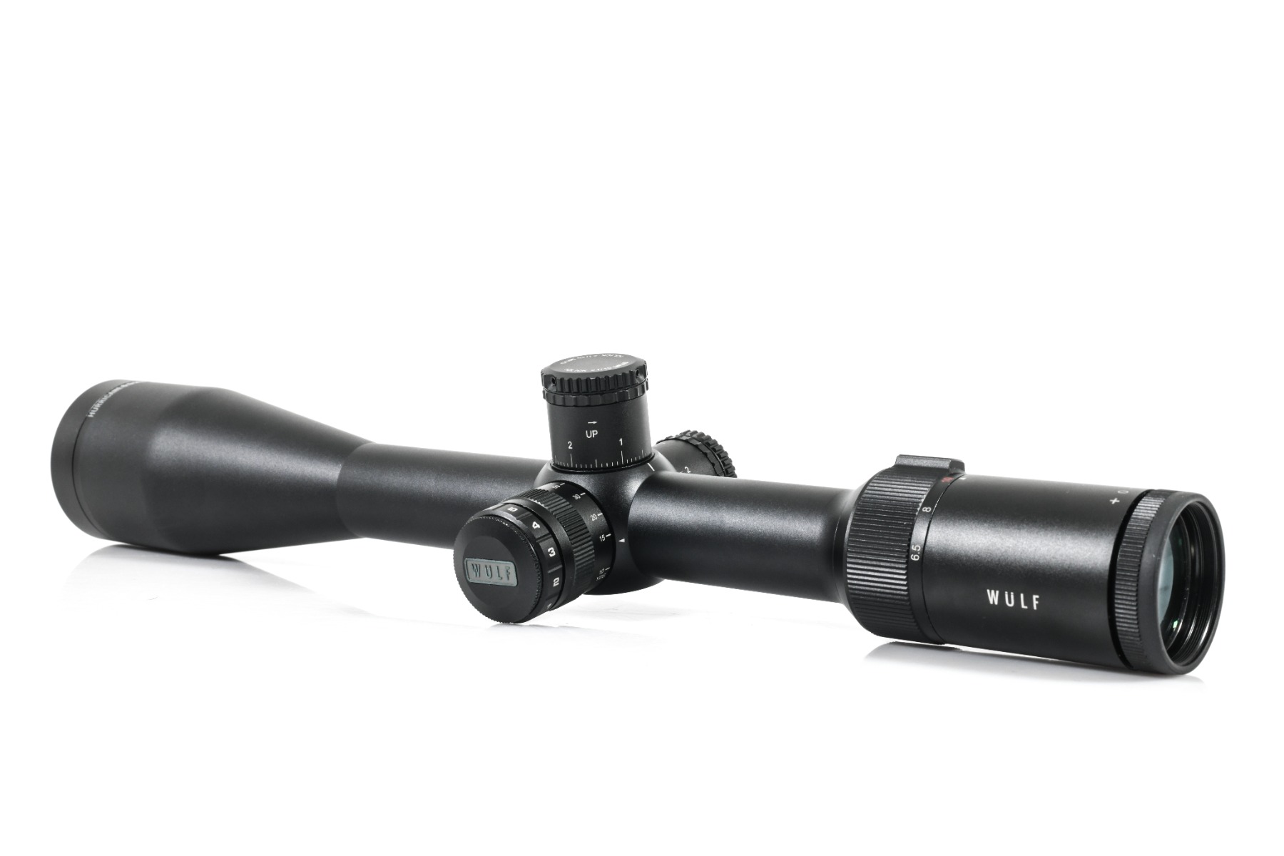 WIN A: WULF Hurricane 6.5-25x50 SFP Illuminated Half Mildot 0.1MRAD Side Focus Locking Turrets Rifle Scope
