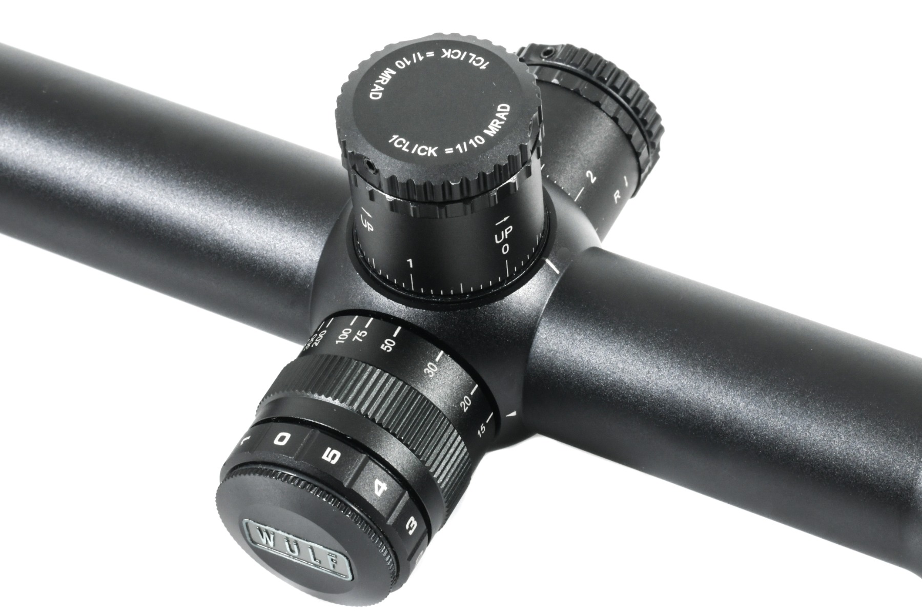 WIN A: WULF Hurricane 6.5-25x50 SFP Illuminated Half Mildot 0.1MRAD Side Focus Locking Turrets Rifle Scope