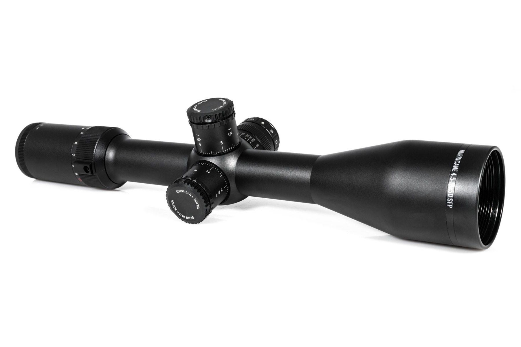 WULF HURRICANE 4.5-18X50 SFP RIFLE SCOPE & OWLNV N9 SCREEN DAY & NV ADD-ON