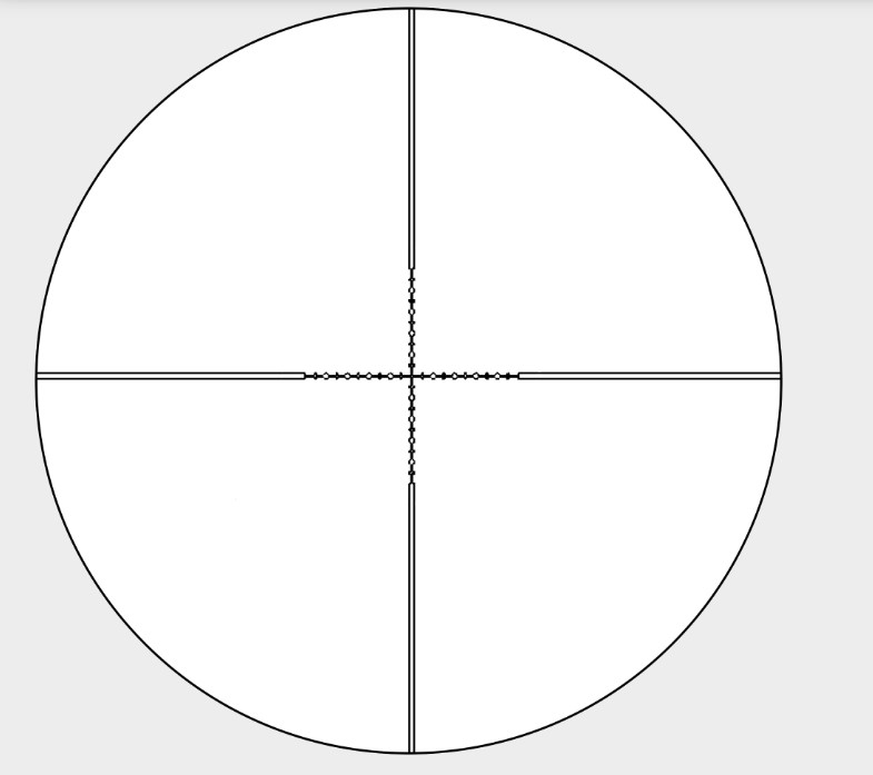WULF Hurricane Lite 4.5-18x50 SFP Non Illuminated Half Mildot SF Tactical 0.1 MRAD 30mm Rifle Scope w/ Weaver Rings