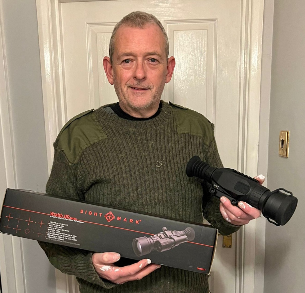 WIN A: Sightmark Wraith HD 4-32x50 Digital Day/Night Rifle Scope