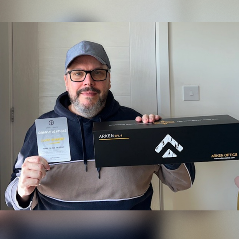 WIN A: Arken Optics EPL4 4-16x44 FFP VHR Illuminated 30mm Rifle Scope-MIL