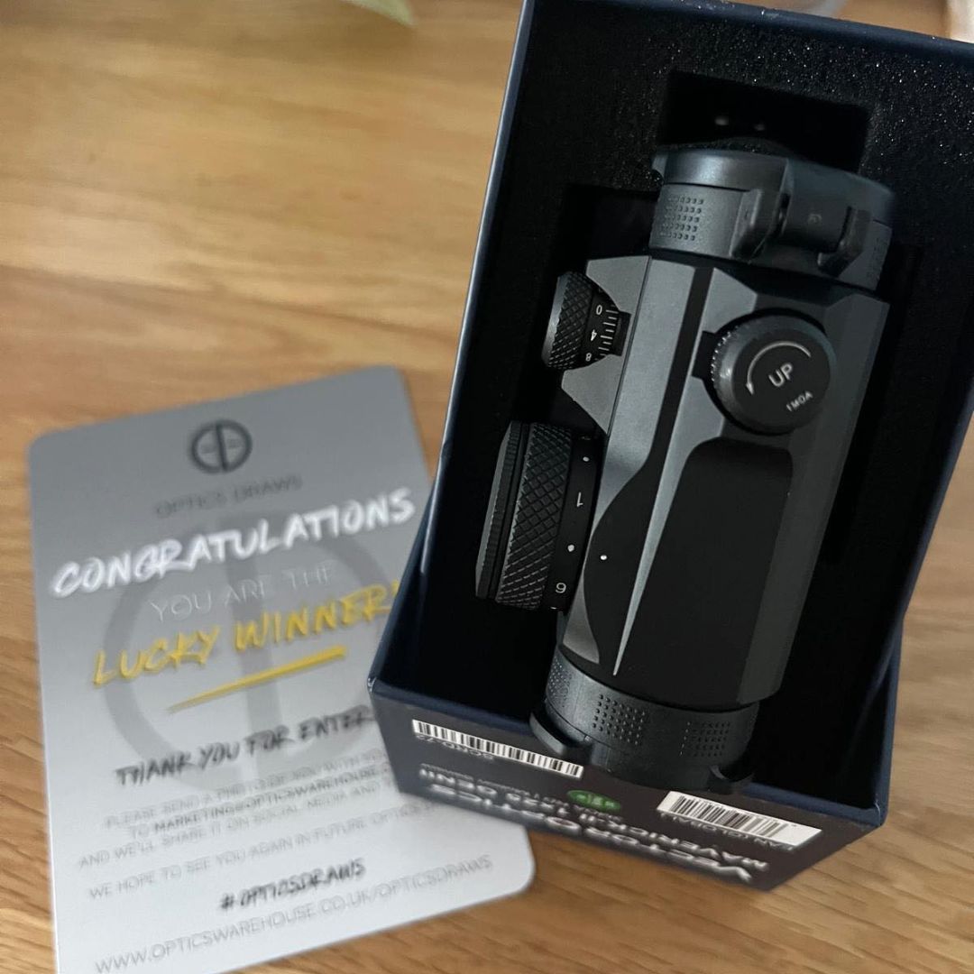 WIN A: Vector Optics Maverick-II 1x25 Gen II Red Dot Sight Motion Sensor