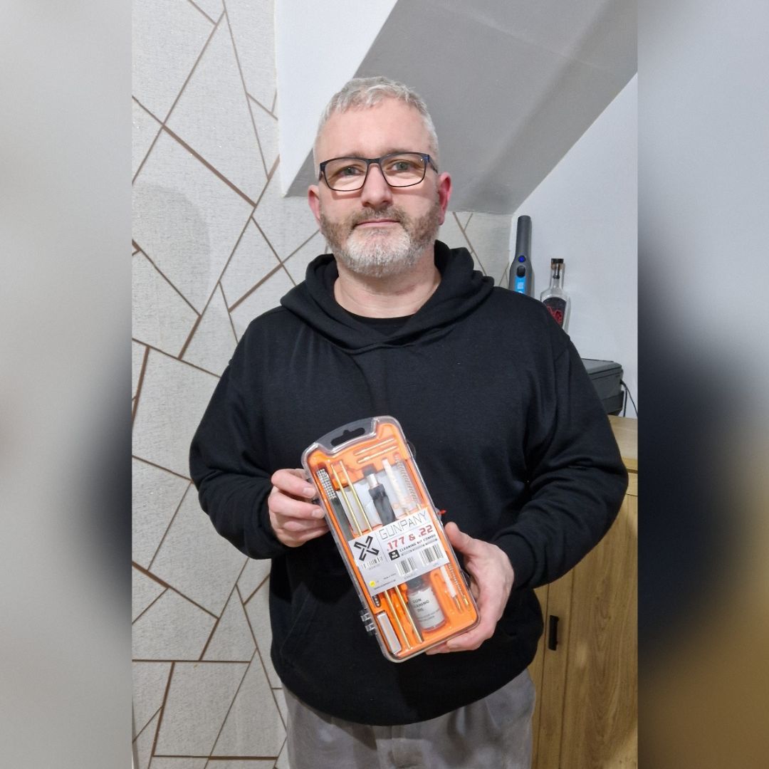 WIN A: Vector .177/22 19 Piece Airgun Rimfire Cleaning Kit