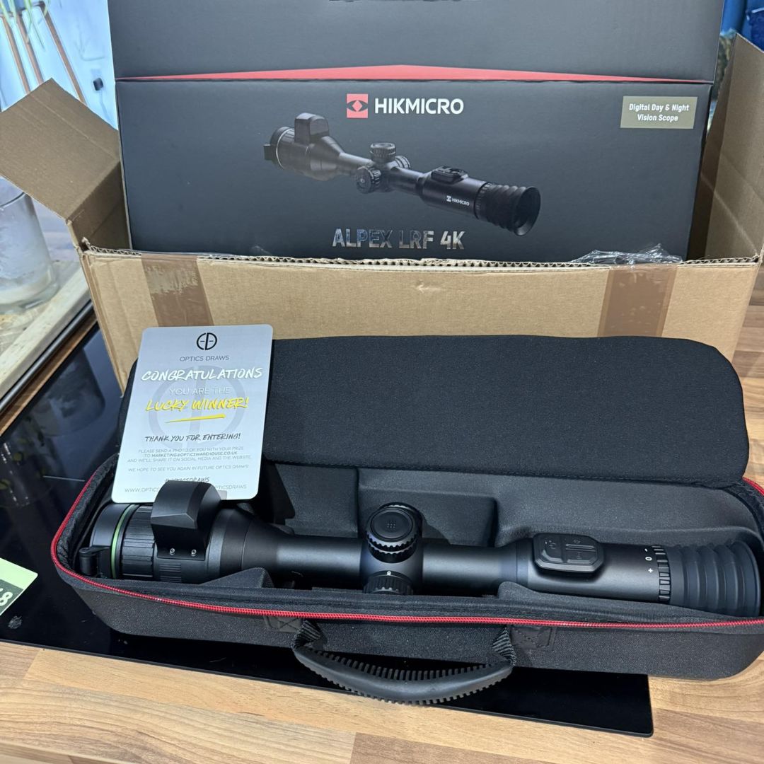 WIN A: HIKMICRO Alpex 4K A50EL LRF Digital Day & Night Rifle Scope w/ Ballistics Calculator