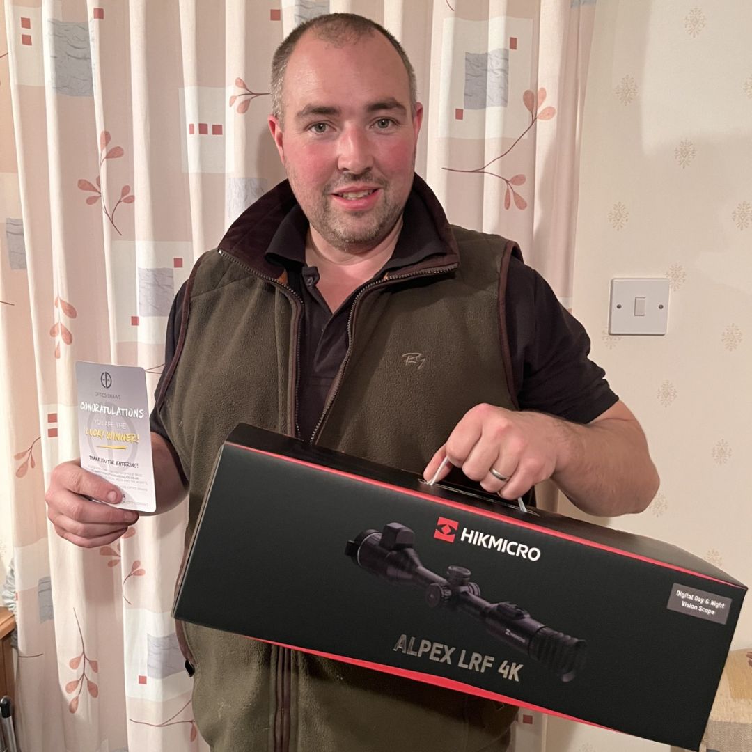 WIN A: HIKMICRO Alpex 4K A50EL LRF Digital Day & Night Rifle Scope w/ Ballistics Calculator - 50mm UHD Sensor 3840x2160px