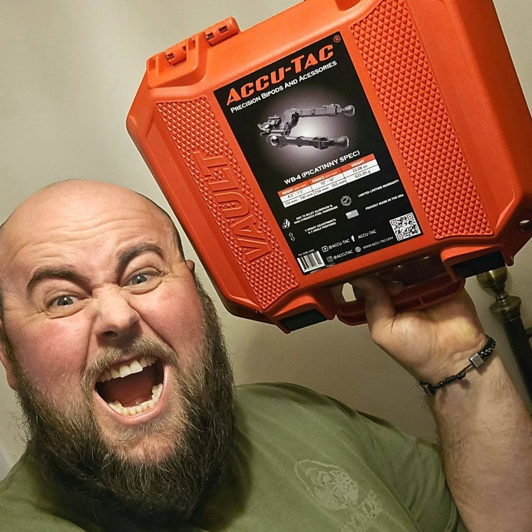 WIN A: Accu-Tac WB-4 Picatinny Bipod - Black