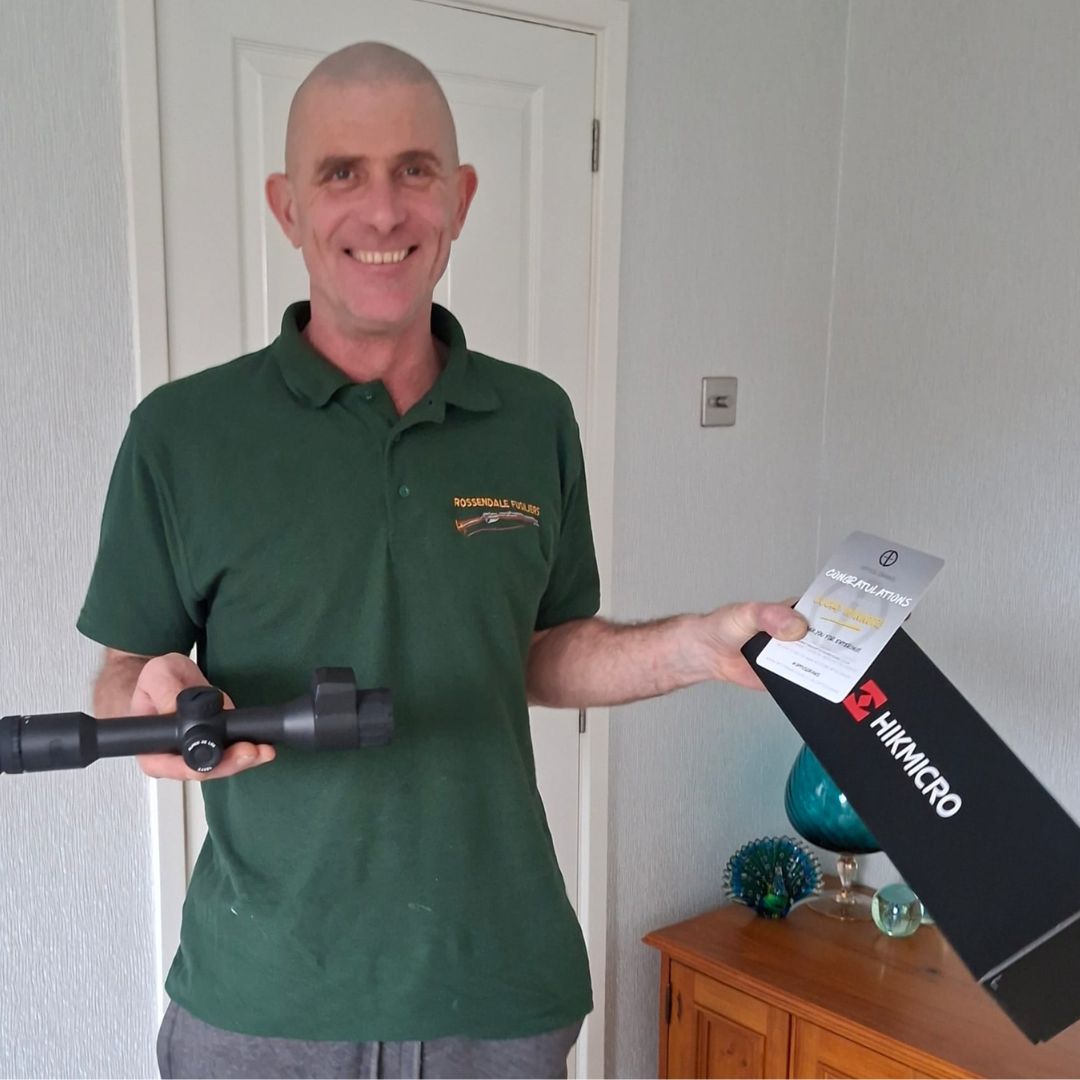 WIN A: HIKMICRO Alpex 4K LITE LRF A40EL Digital Day and Night Vision Rifle Scope - 40mm 3840x2160px UHD