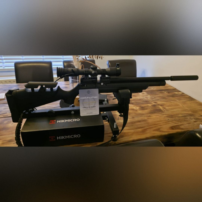 WIN A: HIKMICRO Alpex 4K LITE A40E Digital Day and Night Vision Rifle Scope - 40mm, 3840x2160px, UHD