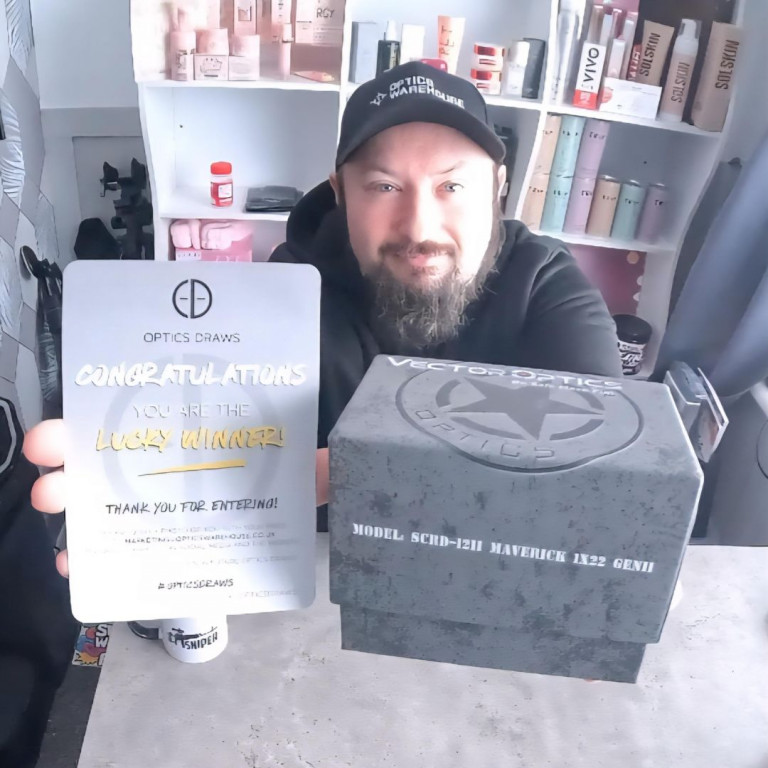 WIN A: Vector Optics Maverick-II 1x22 Gen 2 3 MOA Red Dot Sight