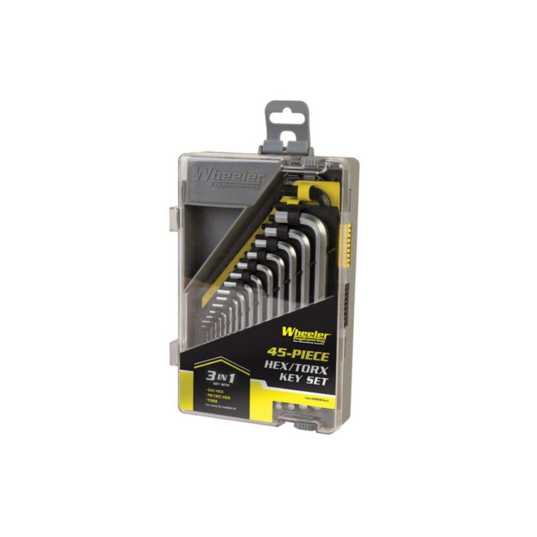 WIN A: Wheeler 45 Piece Key Set SAE/Hex/Torx