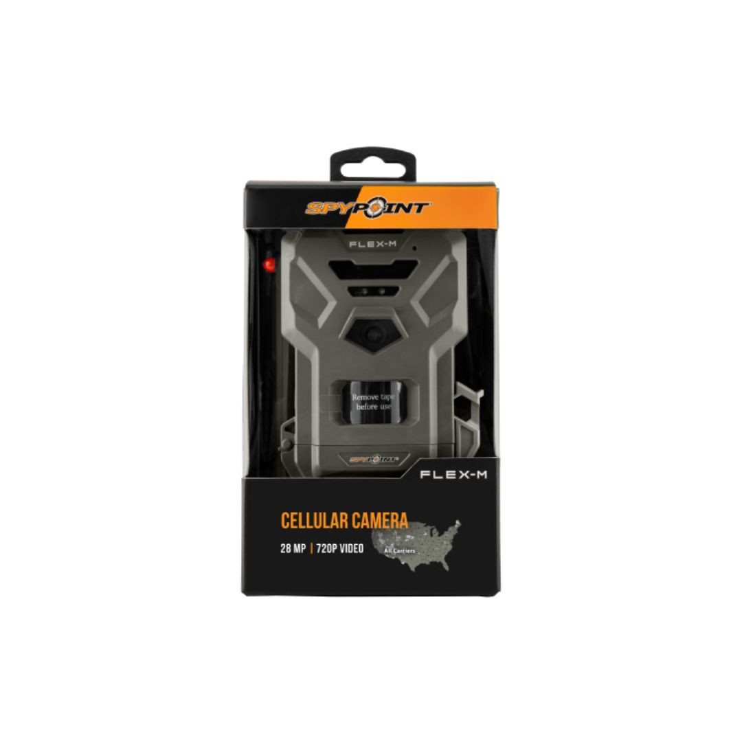 WIN A: Spypoint FLEX-M LTE 4G 28MP Grey Trail Camera