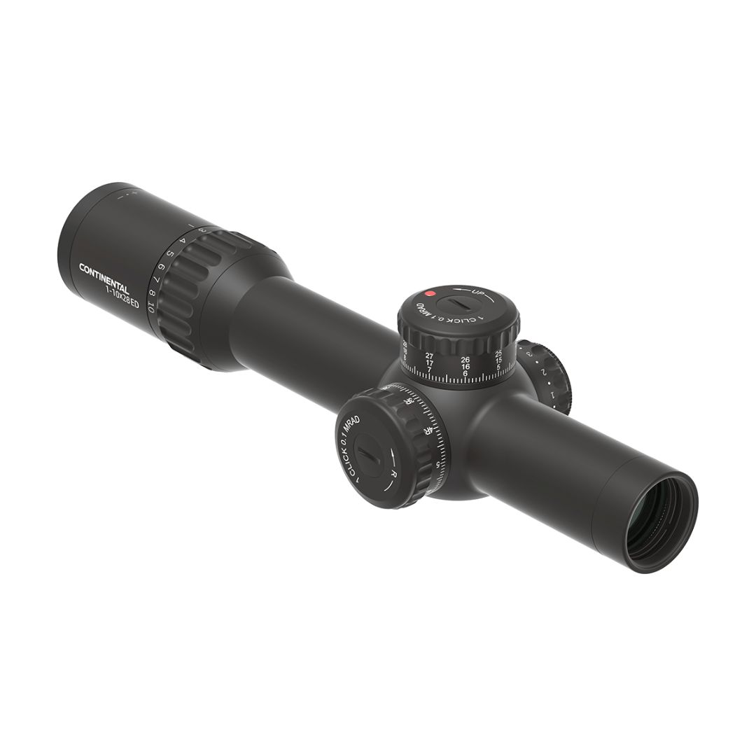WIN A LOW ODDS: Vector Optics Contintental X10 1-10x28 FFP ED IR RAR-C 1/10 MIL 34mm Rifle Scope