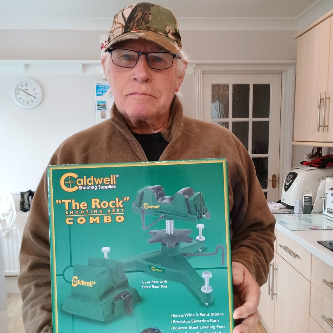 WIN A: Caldwell Rock Deluxe Shooting Rest + Rear Bag Combo