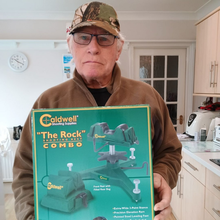 WIN A: Caldwell Rock Deluxe Shooting Rest + Rear Bag Combo