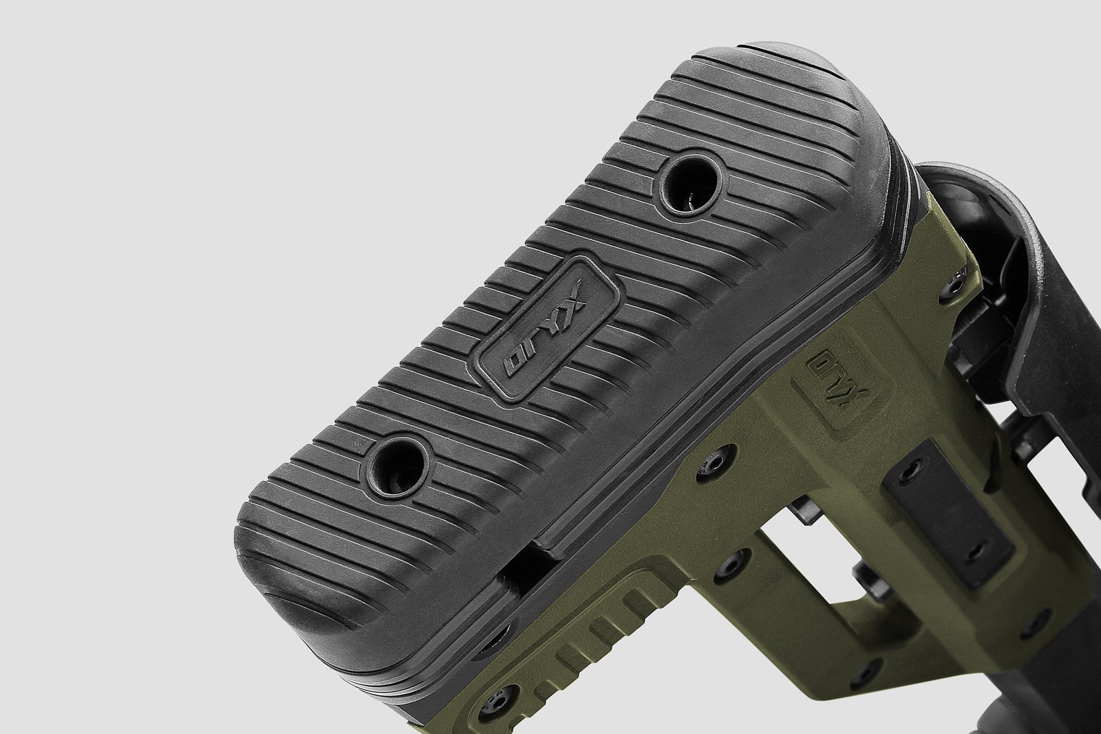 MDT ORYX Tikka T3 LA Right Hand Black/OD Green Rifle Stock 