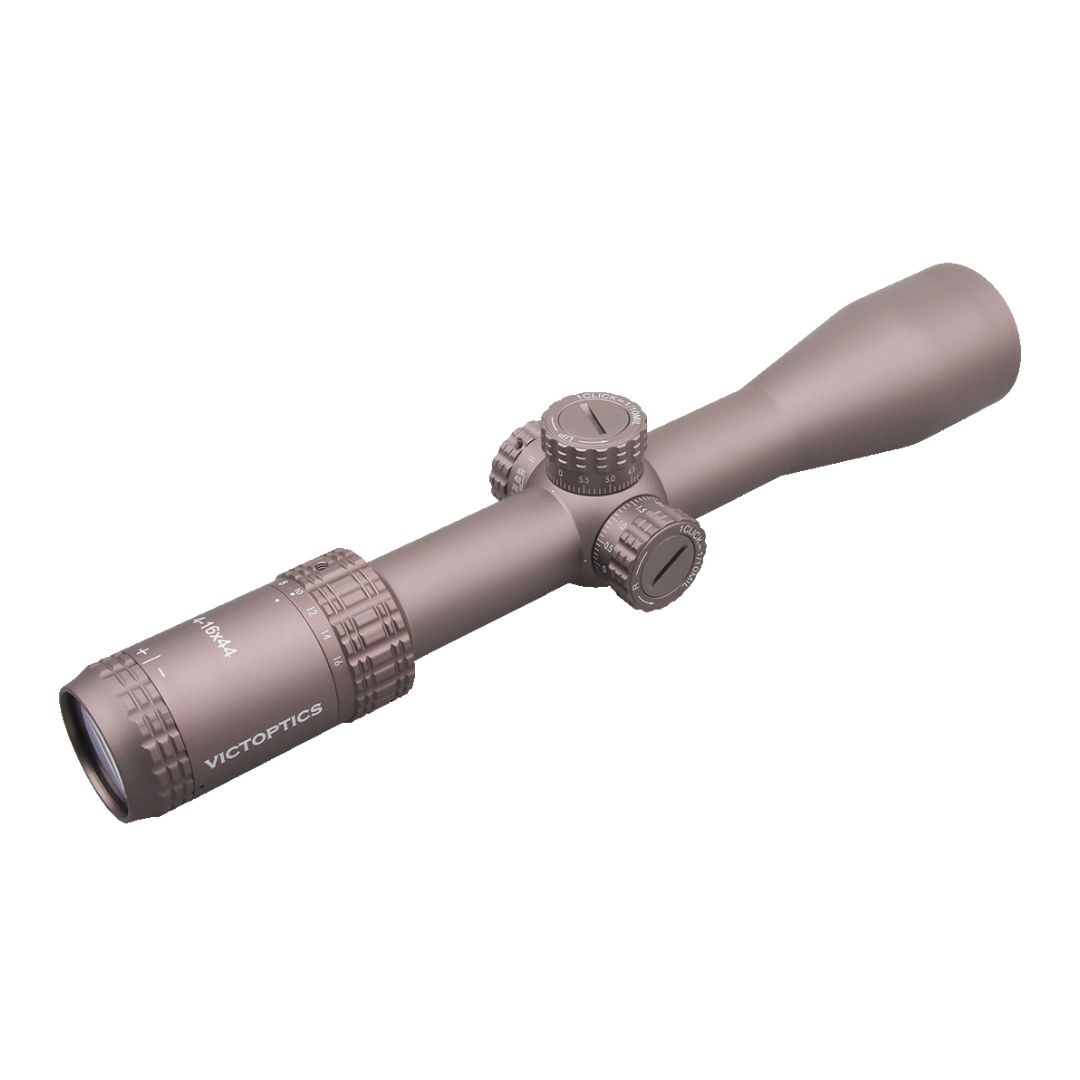 Vector Optics Victoptics S4 4-16x44 SFP MDL 1/10 MIL 30mm Rifle Scope - Coyote FDE