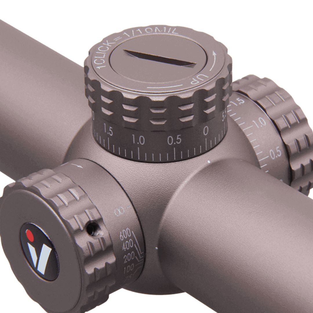 Vector Optics Victoptics S4 4-16x44 SFP MDL 1/10 MIL 30mm Rifle Scope - Coyote FDE