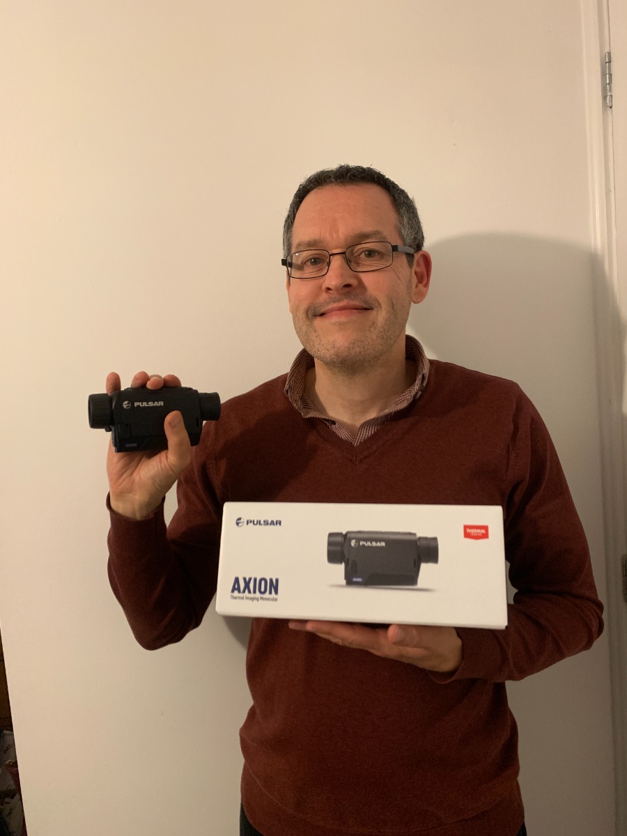 WIN A: Pulsar Axion XM30F 3.2x 320x240 12µm Thermal Imaging Monocular (PRE-CHOSEN CHARITY) 
