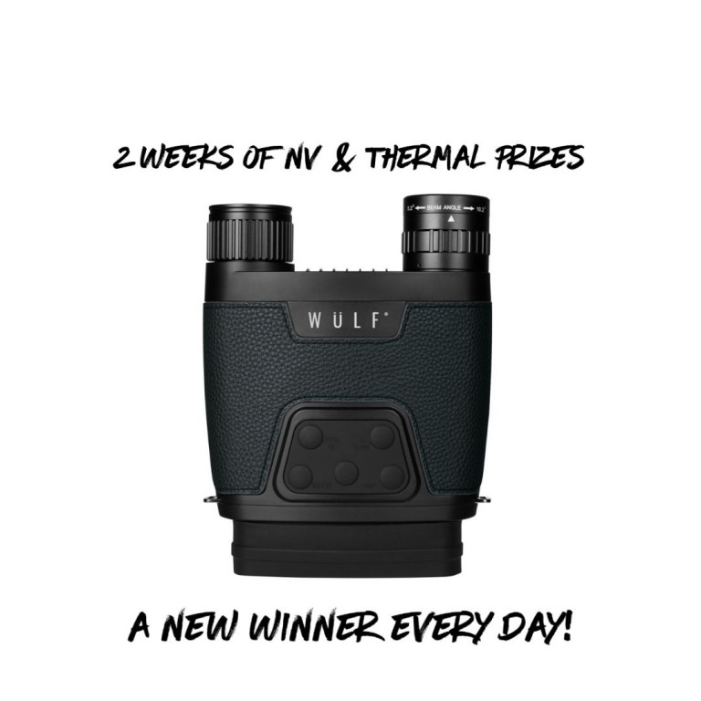 WIN A: WULF Classic FHD 3.6-10.8x31 Day & Night Wide Screen Binocular with 18650 Batteries