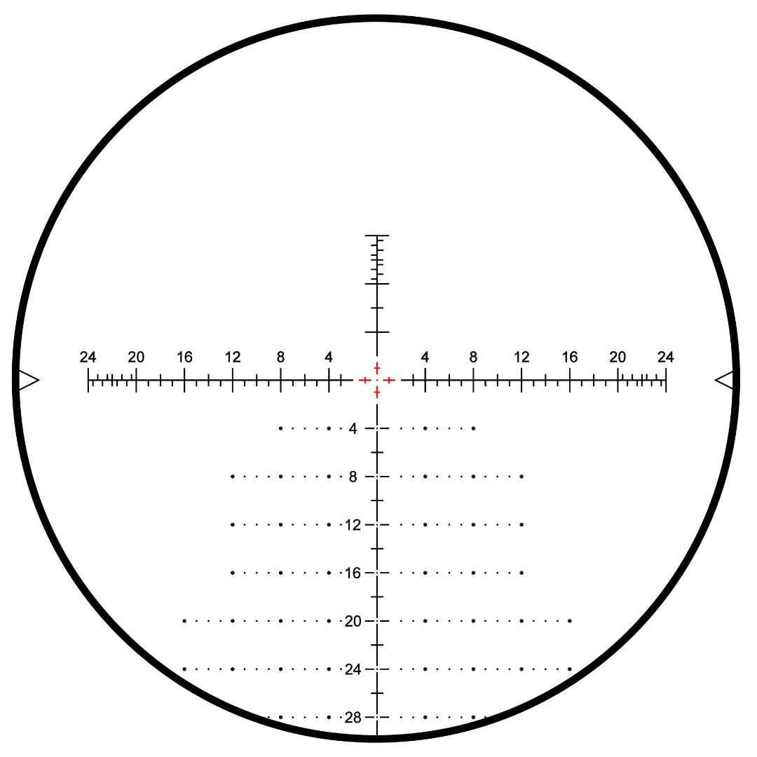 Vector Optics Tauron 6-24x50 HD FFP IR VTA-4 1/4 MOA 34mm Rifle Scope