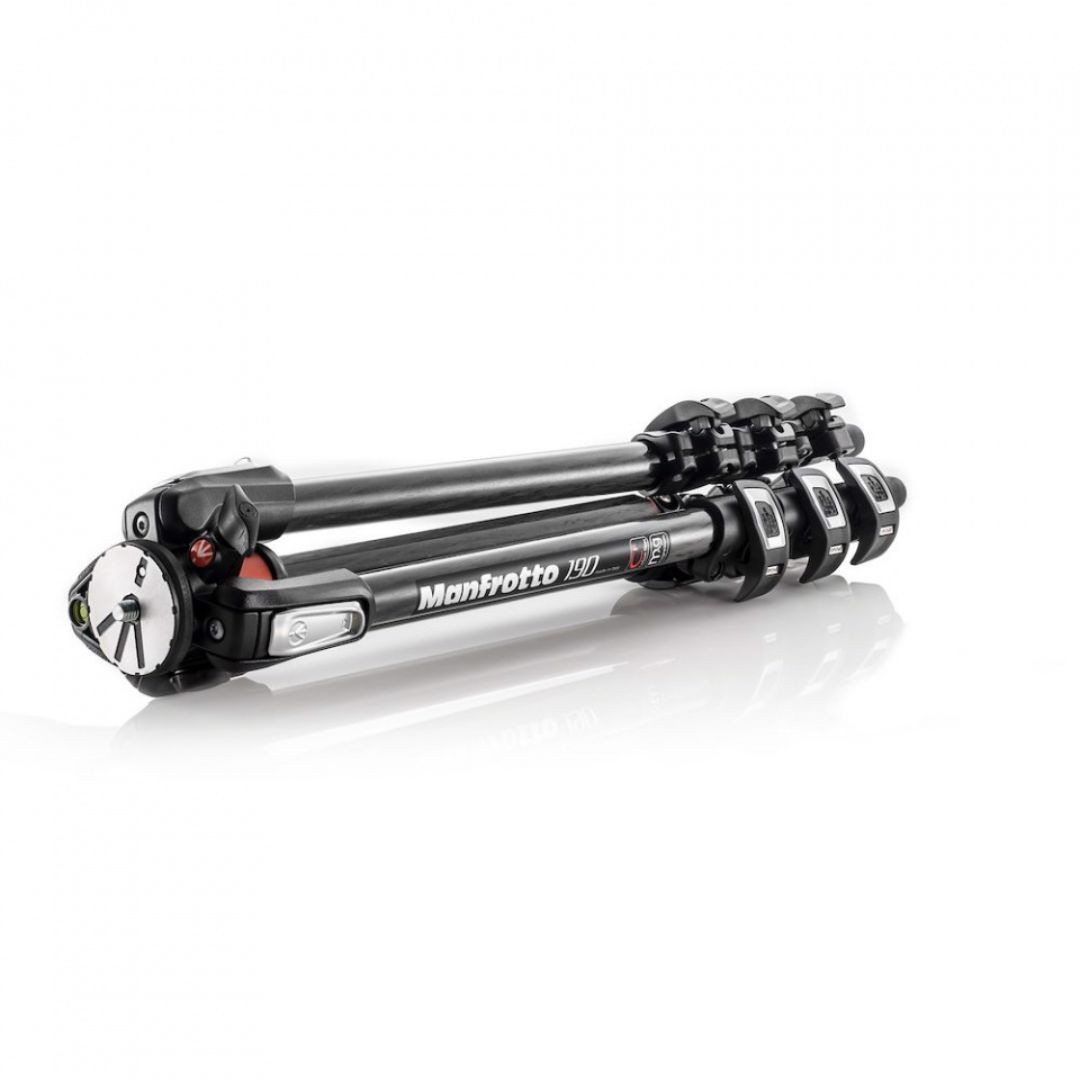 Manfrotto 190 Carbon Fibre 4-Section Camera Tripod