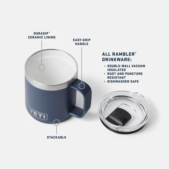 YETI 10oz (295ml) Stackable Mug with DuraSip™ Ceramic Lining